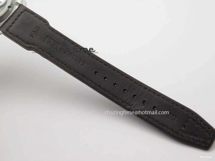 MIROTIME 0105 Reliable Big Pilot “Markus Buhler” IW5003 Turbine V6F Best Edition Blue Dial On Leather Strap A 7324